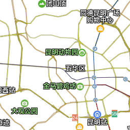昆明市卫星地图 - 云南省昆明市,区,县,村各级地图浏览