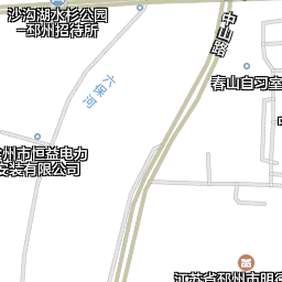 邳州沙沟湖水杉景区卫星地图